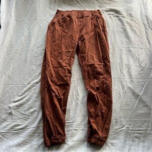 Lululemon Athletica Rust Track Pants